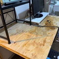 木製デスク