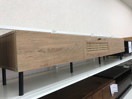 ★ジモティ割あり★  テレビ台 茶色 H36×W180×D40 クリーニング済み KJ8649