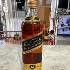 未開封 ジョニーウォーカー12年 黒ラベル 750ml 店舗販売...