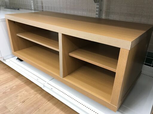 ★ジモティ割あり★  テレビ台 茶 H37×W90×D39 クリーニング済み KJ8652
