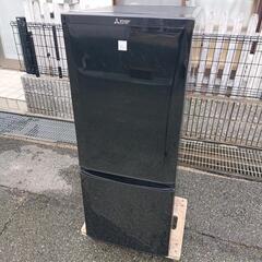 三菱2018年製146L冷蔵庫 MR-P15ED-KK ブラック