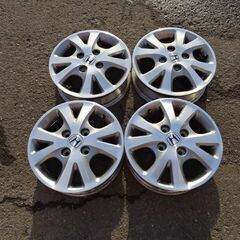 【恵庭】ホンダ純正13インチアルミホイール4本セット　中古品