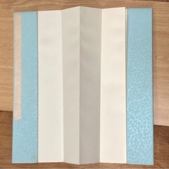 〈7/26・27延長出品〉短冊折帖　の画像
