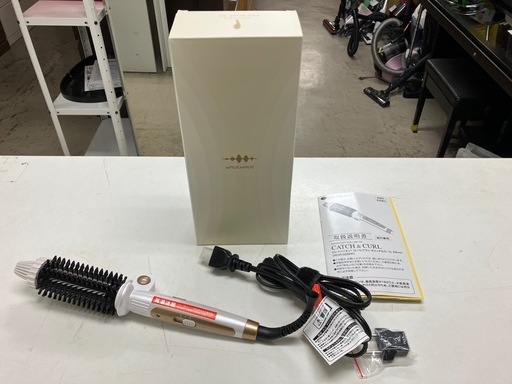 O2503-217 クレイツ クレイツイオン ロールブラシ キャッチ＆カール 26mm RCIR-G26FP 2023年製 通電確認済み キズ汚れ有り