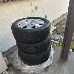ホンダクロスロード  純正ホイール　タイヤ