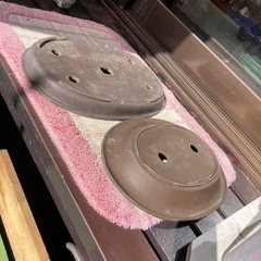 盆栽　鉢皿２つまとめての画像