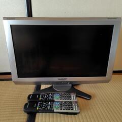 【交渉中です】SHARP　20インチ　液晶テレビ