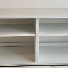 【お渡し先決まりました】IKEA BORGSJO 白　TV棚　ボ...