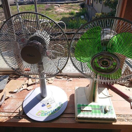 扇風機✖️2
