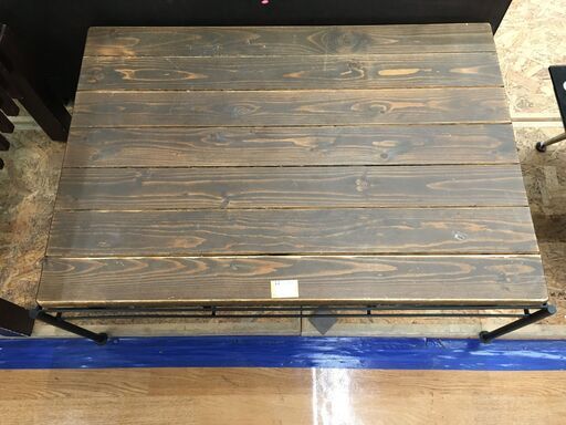 ローテーブル　バーンウッド調