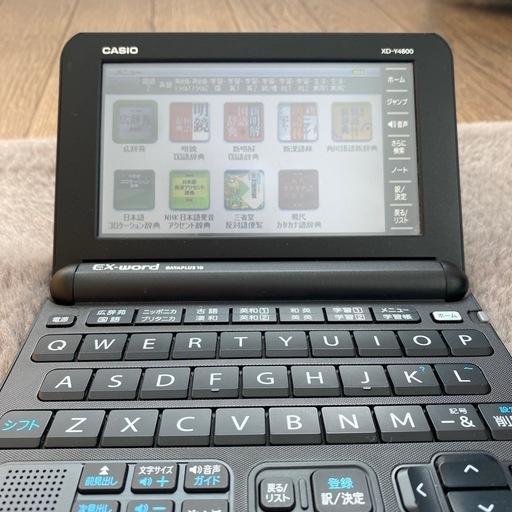 電子辞書　casio