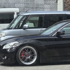 Y51フーガ　326車高調　エイムゲインの画像
