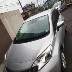 日産ノート。車交換可。