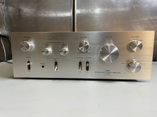 SANYO OTTO DCA-1001 MKⅡ ステレオアンプ INTEGRATED STEREO AMPLIFIER 音出し確認済 中古品 ④