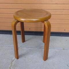 木製スツール 03073の画像