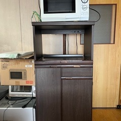 Panasonic電子レンジとレンジ台のセット
