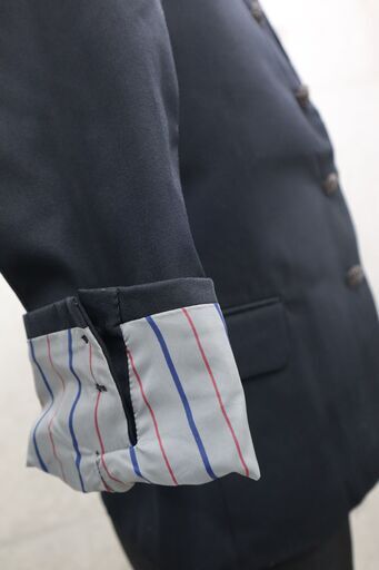 変形学生服　カスタム 学ラン　男子学生服　上衣のみ　ﾃﾞｯﾄｽﾄｯｸ @sj0146A33ss