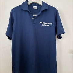 中学　水泳部　ポロシャツ