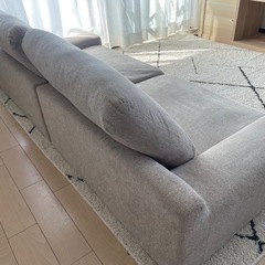 【受付終了】RASIK ローソファOlson 幅170センチグレージュの画像