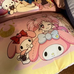 【セーラームーン&サンリオ】　クッションの画像