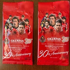 名古屋グランパス 30th Anniversary トレカ 2パ...