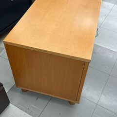 ★ジモティ割あり★  テレビ台 ブラウン H50×D45×W118 クリーニング済み TC2840の画像