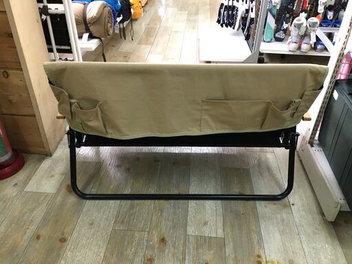 CSブラックラベル　アルミ背付ベンチ