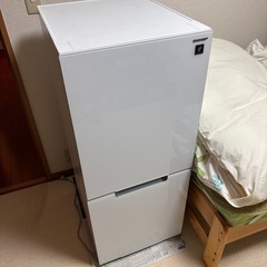 SHARP ノンフロン冷凍冷蔵庫 SJ-GD15G-W