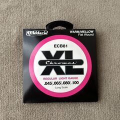 D'Addario ダダリオ フラットワウンドベース弦　ECB8...
