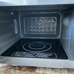 電子レンジ（アイリスオーヤマ）の画像