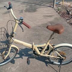 中古 折りたたみ自転車 20インチ キャプテンスタッグ(CAPT...