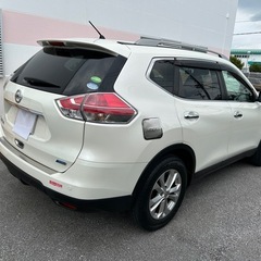 日産エクストレイル パールホワイト　28年式　2016の画像