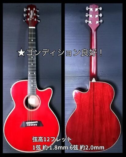 ☆エレアコ☆ Takamine T-E14 ☆Red Beauty♪ (J-Studio