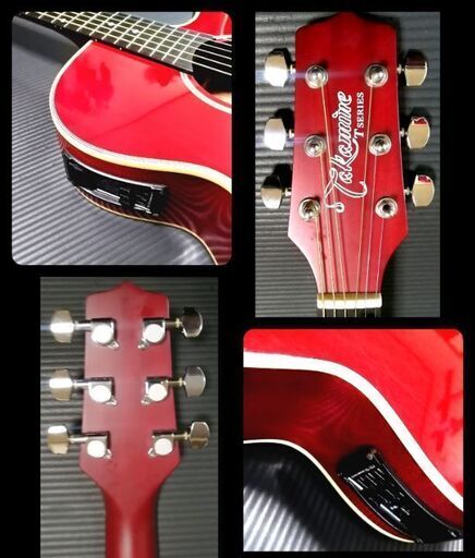 注目ブランド ☆エレアコ☆ Takamine (J-Studio Beauty♪ ☆Red T-E14 ギター