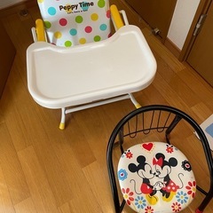 無料にしました！！幼児用椅子の画像