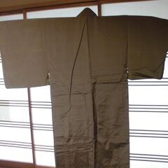 【結城紬】丹前（どてら）新品の画像