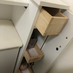 スリムドレッサー(コンパクトドレッサー)ホワイト/白の画像