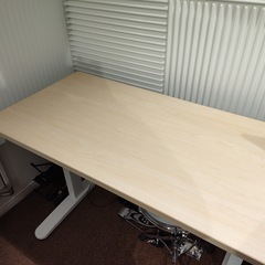 昇降デスク（昇降不可） タンスのゲン 幅120cm 奥行60cm...