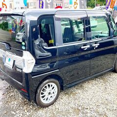 ローンに不安/債務整理/自己破産/任意整理/安心の自社ローン(最長１２０回・頭金不要)タント660カスタムX SAⅡ 4WDスマートアシスト　SDナビTV　両パワ自社ローン　リース　自社分割　優遇ローン　信用回復　在庫番号(55551)の画像