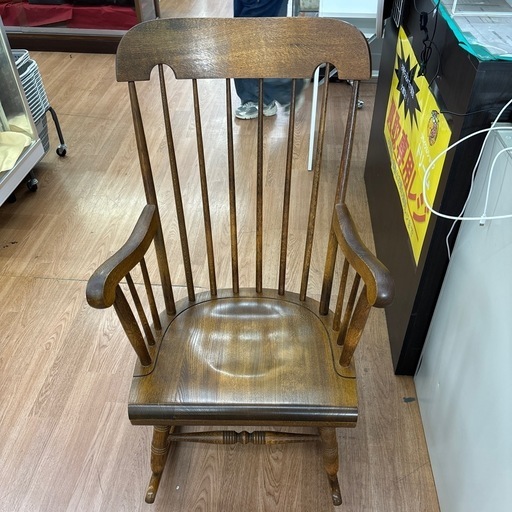 ☆ジモティー割引有☆飛騨産業/キツツキマーク/ロッキングチェア