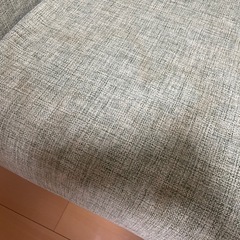 ソファ　グリーンファブリックの画像