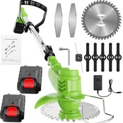 【通電確認済】草刈り機 充電式 強力電動草刈り機 軽量　高性能