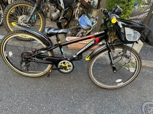 子供用自転車です。