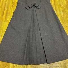 【クリーニング済】ラストシーン　リボンプリーツワンピース　サイズ1の画像