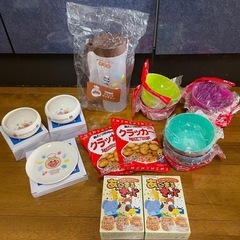 【長崎市、時津ok】アンパンマン　食器　お菓子