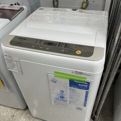 分解洗浄済　パナソニック　5.0キロ洗濯機　2019年製