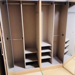 【決まりました】クローゼット、衣装ケースの画像