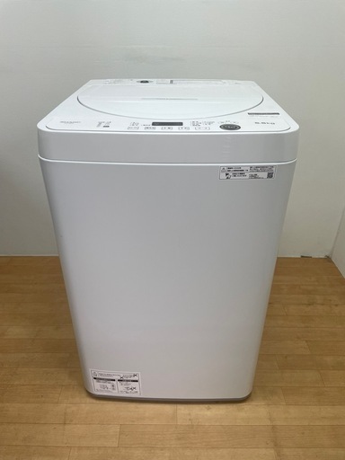 SHARP ES-GE5F 洗濯機 5.5kg 2022年式