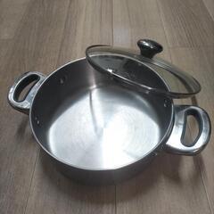 【美品】MEYER 両手鍋　蓋付き