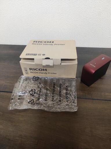 リコー RICOH　モノクロハンディープリンター レッド　 RICOH Handy Printer Red